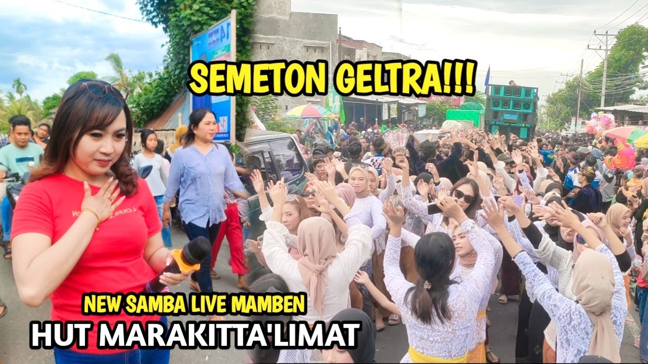 Keluarga Besar Semeton GELTRA Kompak Demi Memeriahkan Acara Hut MARAKITTA'LIMAT Mamben || New Samba.