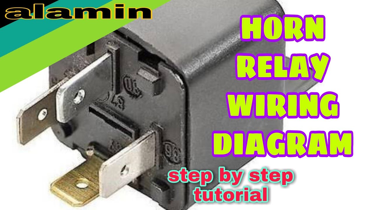 Horn Relay Wiring Diagram Step By Step Tutorial Papachad Tv Youtube