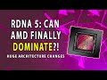 RDNA 5: Can AMD Finally Dominate GPUs? HUGE Architecture Changes