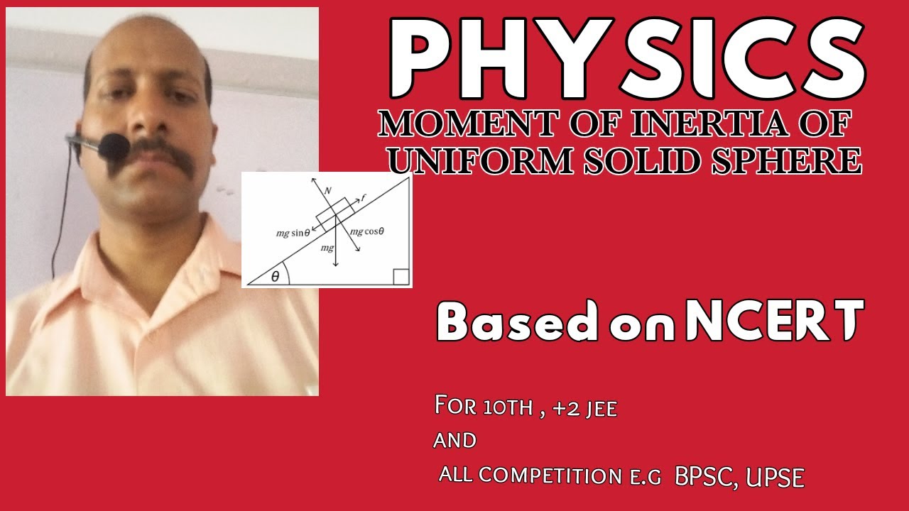 moment of inertia of a sphere moment of inertia of a sphere