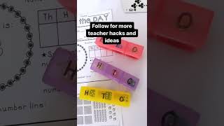 How to try this Kmart Teacher Hack for Number learning!