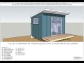 3.6x2.4 cabin designed for high wind zone NZ