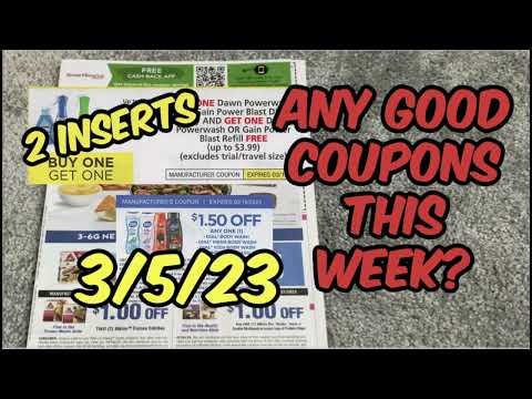 3/5/23 | ANY GOOD COUPONS THIS WEEK?