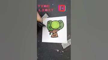 ✦ASMR✧ Drawing Mr.Tree (Sprunki Pyramixed) in 40 Seconds 🎨👻