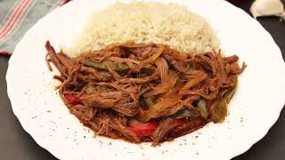 Ropa vieja cubana