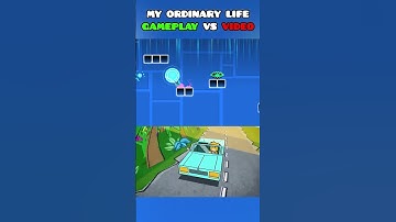 MY ORDINARY LIFE IN GD 💀 #gd #geometrydash #memes #shorts
