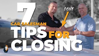 Car Salesman Tips For Closing | Andy Elliott
