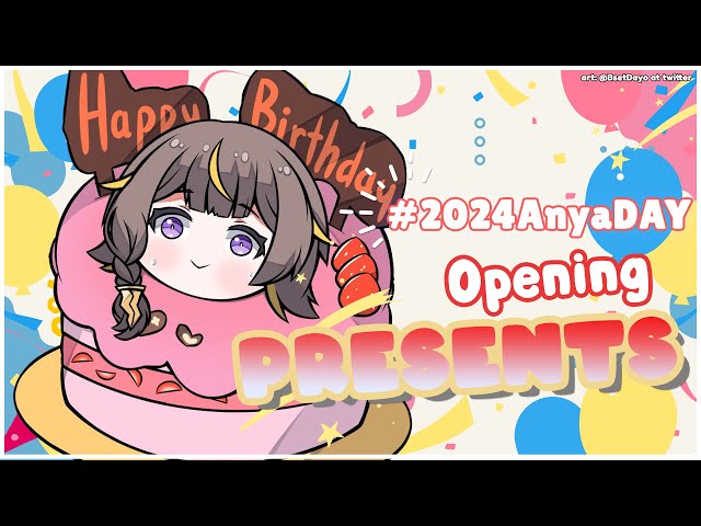 【#2024AnyaDAY】Opening Presents from the Birthday Hashtag!【hololive ID 2nd Gen | Anya Melfissa】のサムネイル