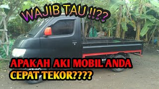 Cara agar AKI MOBIL tidak TEKOR