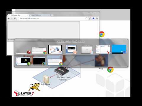 SecureSpan Mobile Access Gateway Demo Part 2: WebSocket