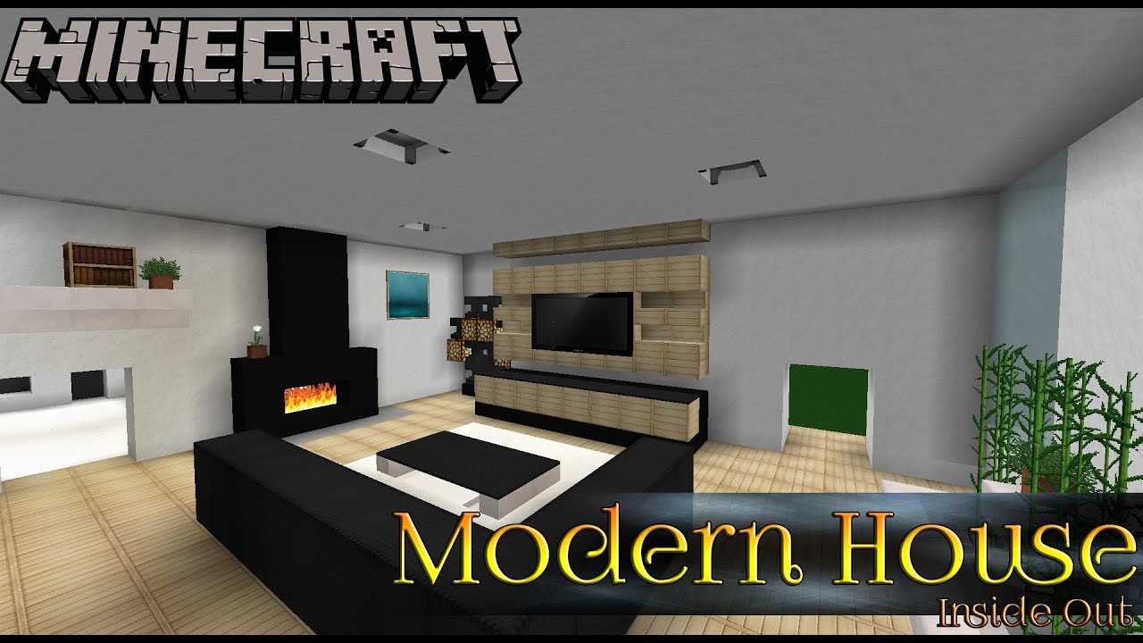Modern House Ep2 Minecraft Inside Out