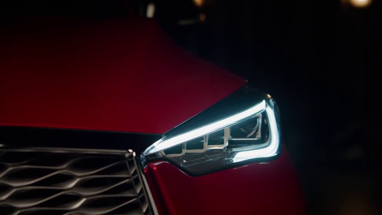 インフィニティ、新型SUV「QX55」ピアノ鍵盤風テールランプなど大胆な