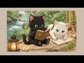 A Quiet Afternoon by the Stream 🌿📖 River Sounds & Birds | Cozy Study, Reading & Journaling Music