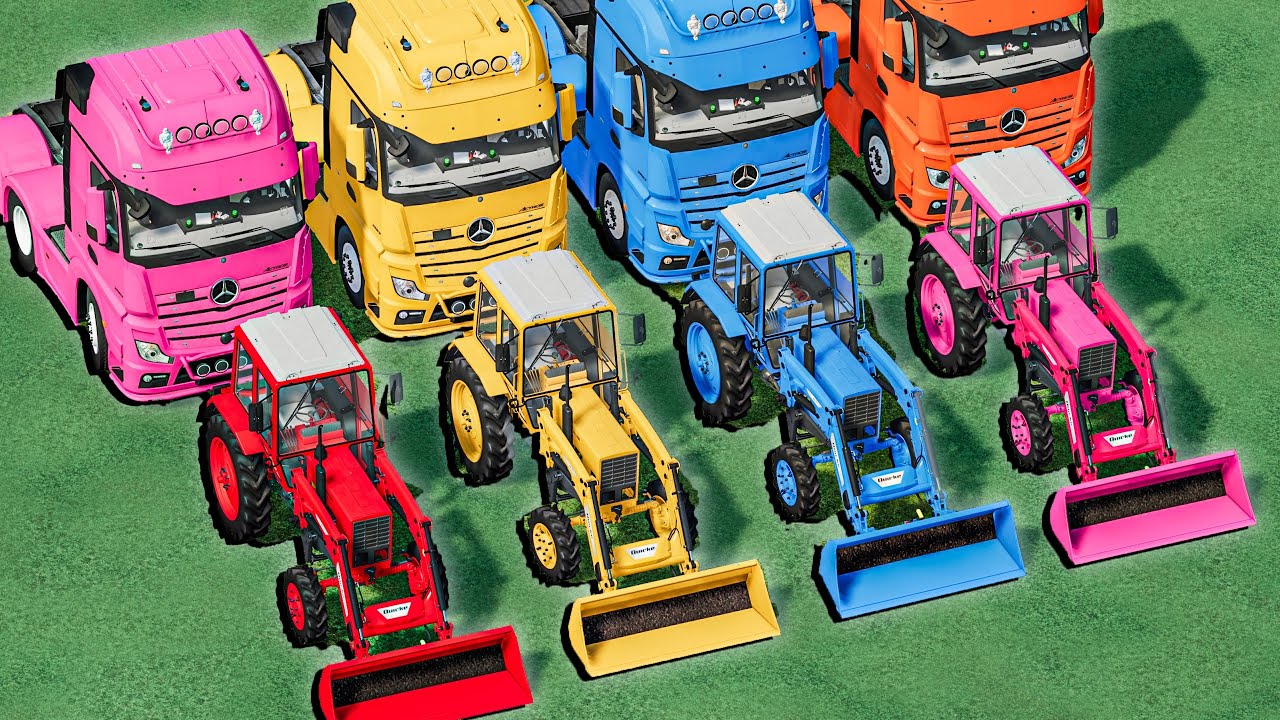 Work With COLORS - Transport SHOW - Farming Simulator 22