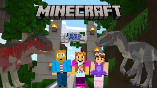 Jurassic World on Minecraft!!! 😱😱😱 We Found the... by KID-A-LOO 195 views 1 year ago 8 minutes, 33 seconds