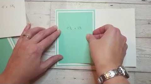 How to measure and cut your cardstock perfectly