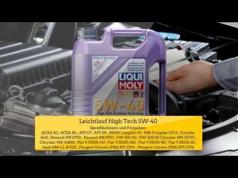 Leichtlauf High Tech 5W-40 Liqui Moly by Motoroel-King