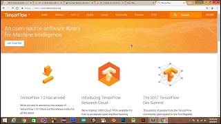 #1 Machine learning using python:How to install Python and TensorFlow in windows