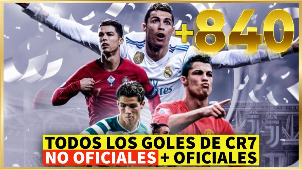 🥇 Los GOLES NO OFICIALES de CRISTIANO RONALDO 🏅 ¿Cuántos Tiene en Total