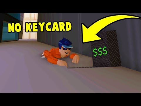 Comment la Banque Rob Sans KeyCard Roblox Jailbreak! (NEW GLITCH)