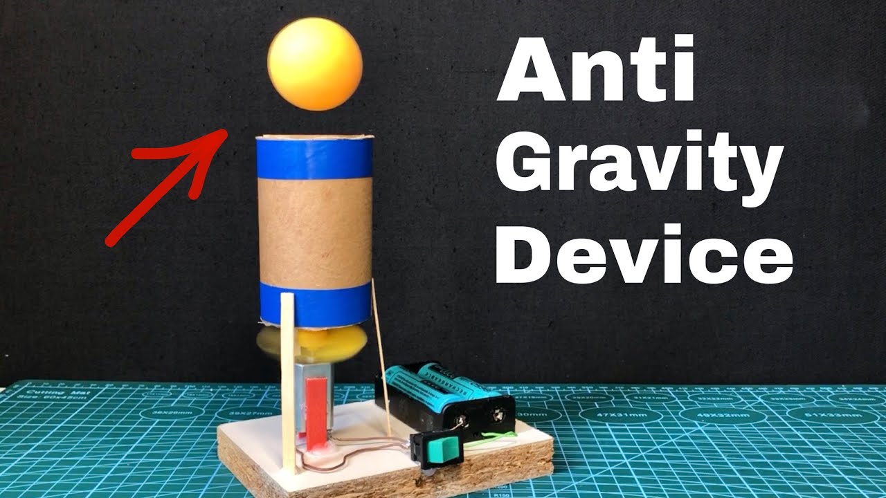 How to Make an Anti GRAVITY DEVICE at Home 