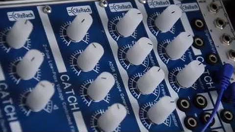 Rebach- VCO-A , VCF-A ADSR , SMP with melody demo