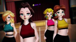 Mmd X Smw Peach, Daisy, Rosalina, Pauline, - Aespa - Girls