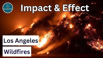 The Hidden Effects of the 2025 LA Wildfires on Space and Climate! Space Facts #Universe #ScienceFact