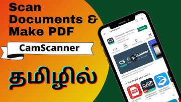 How to use CamScanner to Turn Paper Documents to PDF