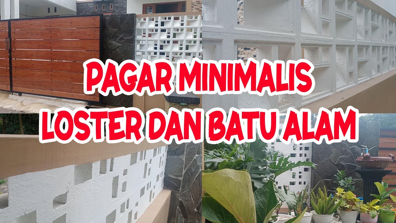PAGAR MINIMALIS | INSPIRASI PAGAR KEKINIAN | PAGAR RUMAH 6 METER ...