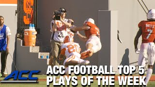 2023 ACC Football Top 5 Plays Of The Week: Week 9