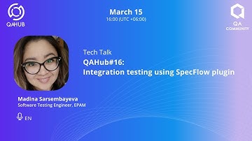 Integration testing using SpecFlow plugin