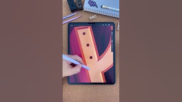 👊🏽 K is for Karate Kid – 36 Days of Type on Procreate | #Shorts