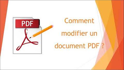How to edit a PDF document?