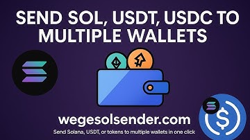 Send SOL, USDT, and USDC to Multiple Wallets in One Click – Fast & Secure!