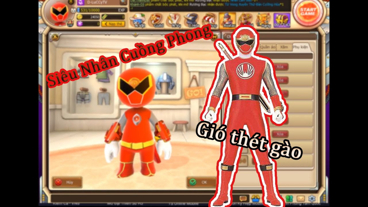 Dluccy Avatar Star: Card Creation Power Rangers Ninja[Hd+] - (Cùng Tạo Thẻ Siêu  Nhân Cuồng Phong)!!! - Youtube