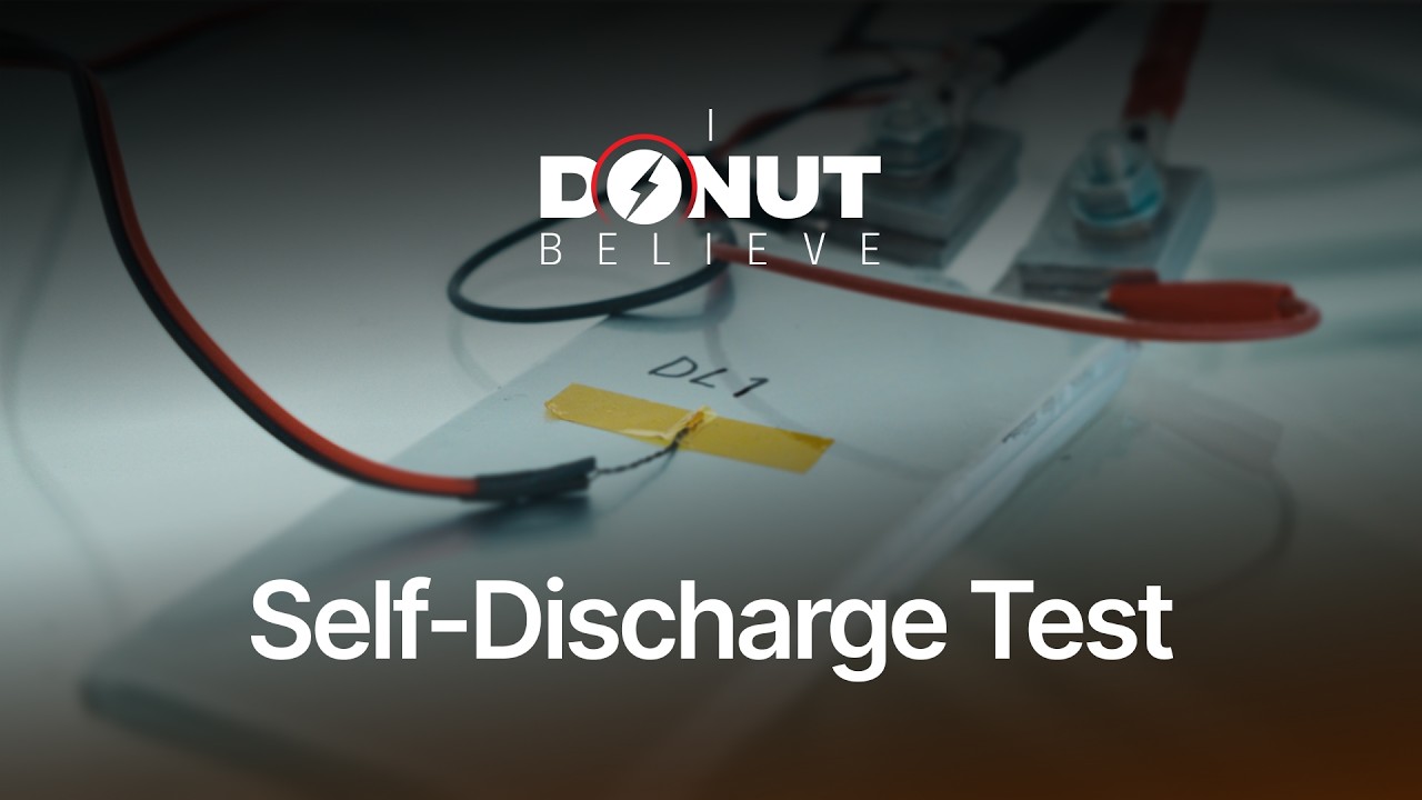 Donut Solid-State Battery: Self-Discharge Test | I Donut Believe (Pt.3)