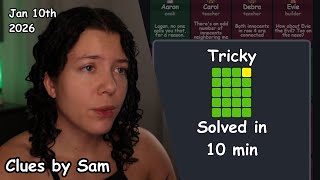 Clues by Sam | 10th January 2026