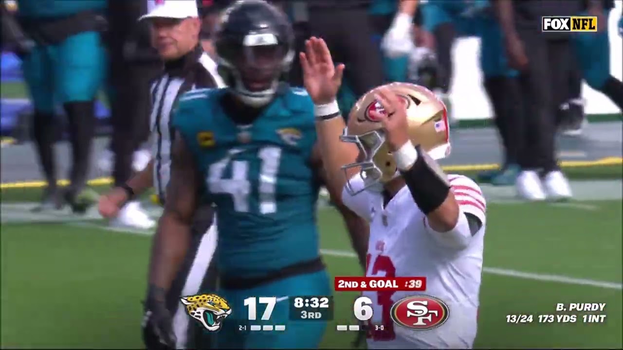 Brock Purdy - Every Completed Pass - Week 4 vs Jacksonville Jaguars - San Francisco 49ers - 2025