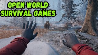 Top 10 New Upcoming SURVIVAL OPEN WORLD Games of 2024!