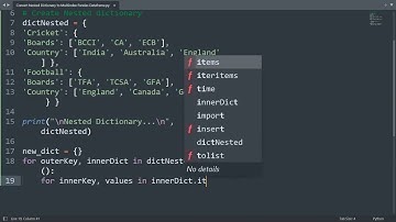 Convert nested dictionary to multiindex pandas dataframe | Python Data Engineering | Python Tutorial