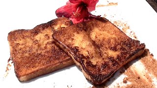HOW TO MAKE DOUGHNUT TOAST
