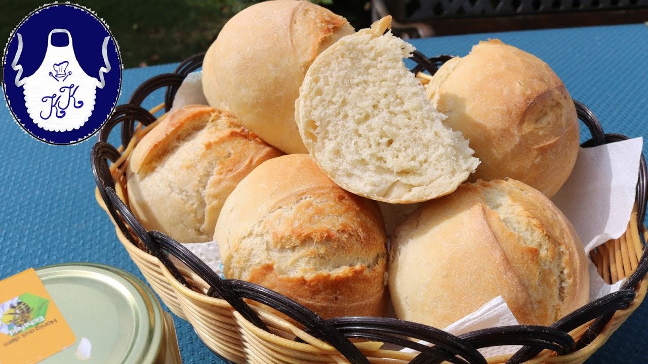 Leckere Brötchen zum Frühstück, wie vom Bäcker
