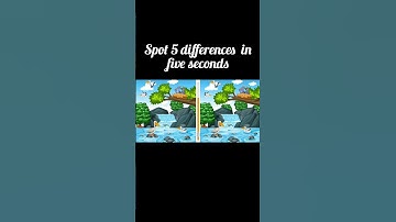 find 5 differences in 5 seconds