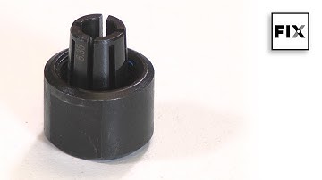 DeWALT Router Repair - Replacing the Collet (DeWALT Part # A242155SV)