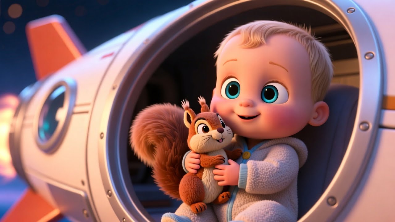 Rocket Ride With Baby | Kids Song and Nursery Rhyme | Baby Songs and Fun Learning