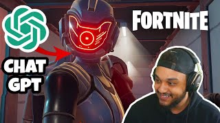 I Used CHAT GPT (A.I) To Play Fortnite!