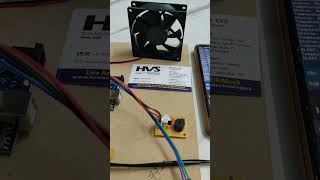 HVS-1716. Wireless temperature &amp; humidity monitor and control system Using IOT.#esp8266 #JUICEAPP