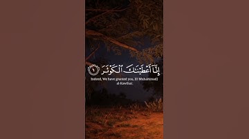 سورة الكوثر كاملة بصوت عبد الرحمن مسعد