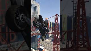GTA V Stunt - Crane Precision #shorts #gtav #stunts #stunting
